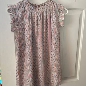 Elegant Patterned Women's Blouse